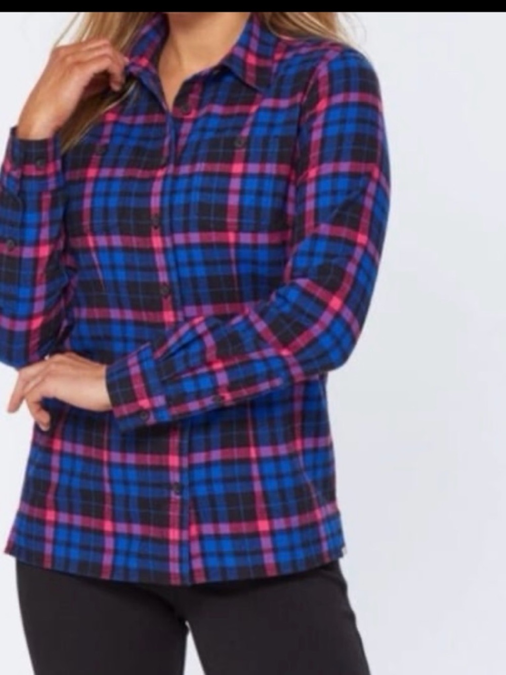 Duluth Free Swingin’ Plaid Flannel Women’s Med
